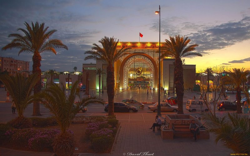 Ночной Марракеш