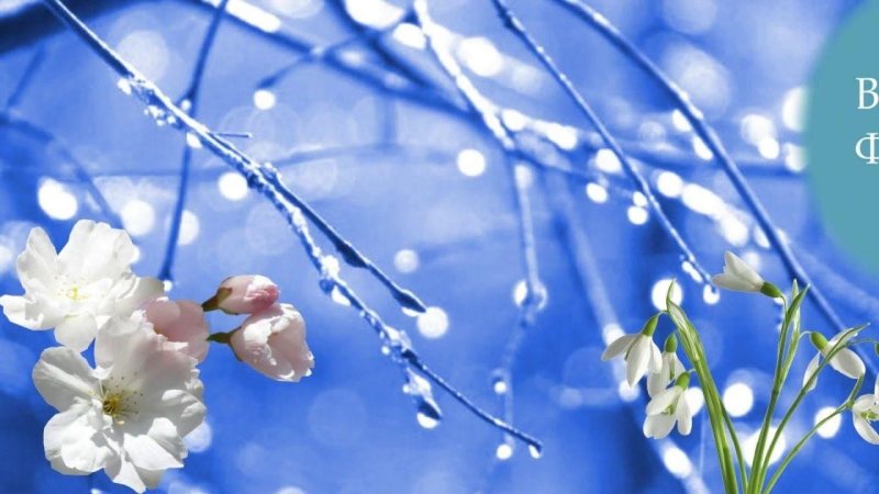 Весенний фон