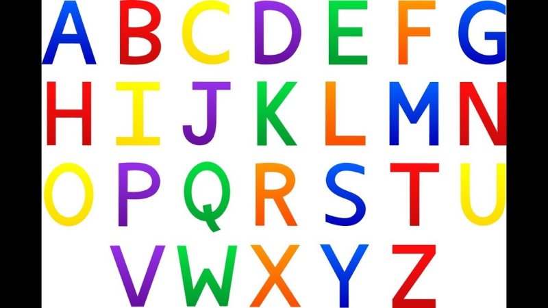 Английский алфавит