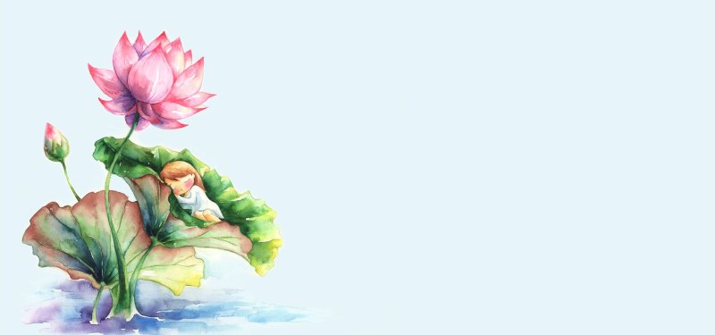 Акварельный фон для презентации