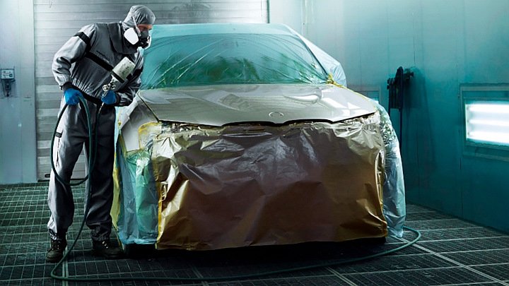 Покраска машины