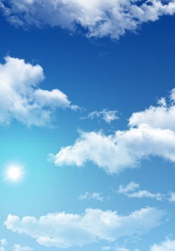 Небо с облаками