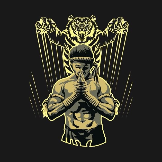 Тайский бокс логотип