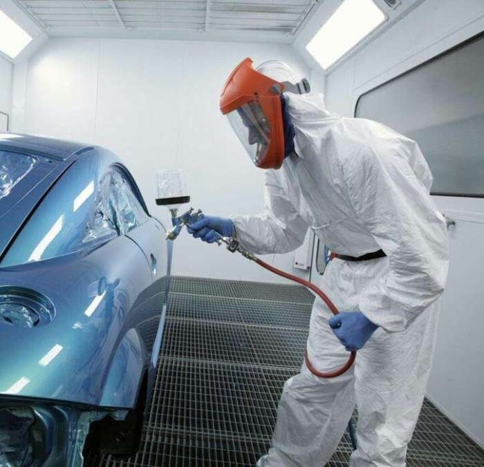 Малярные работы автомобиля