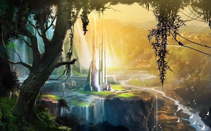 Пейзажи в стиле фэнтези