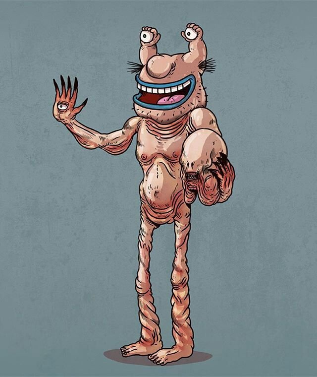 Аблина настоящие монстры