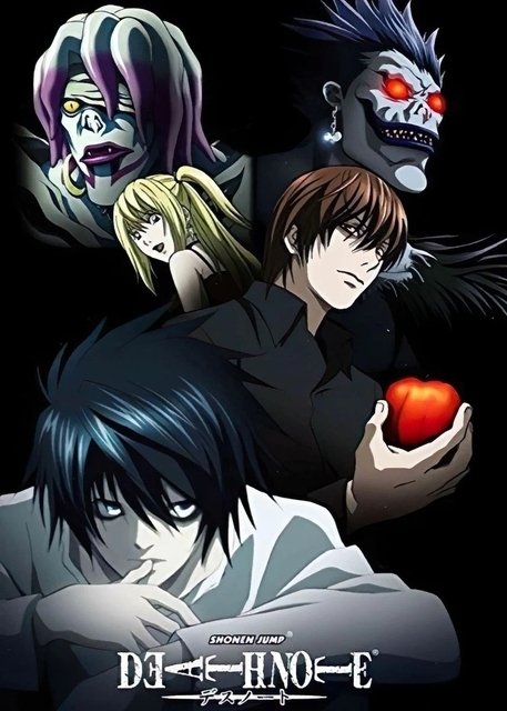 Death Note обложка аниме