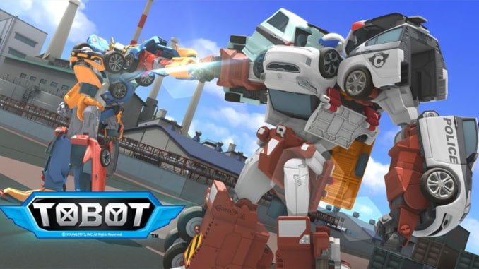 Тобот Тритан в мультфильме