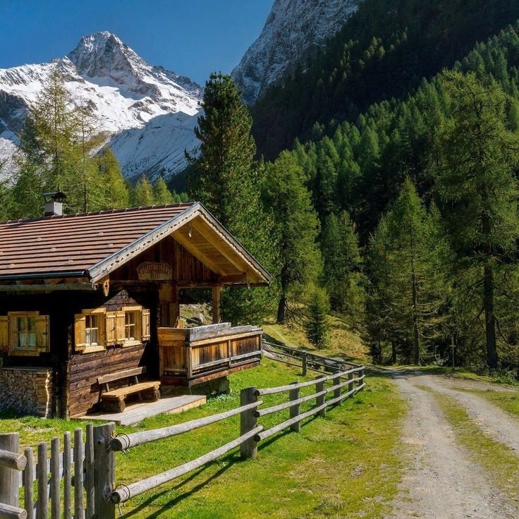 Австрия Шале Альпы Тироль