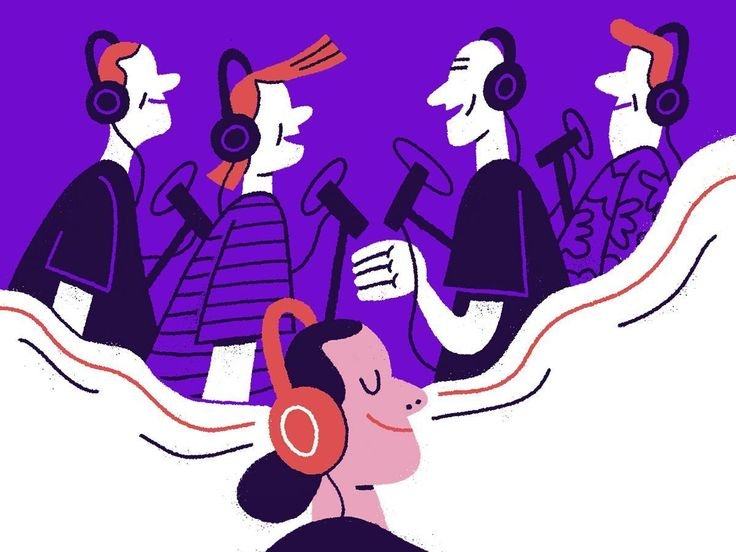 Подкасты иллюстрации