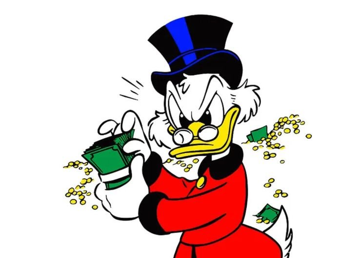 Дональд дак и Скрудж макдак