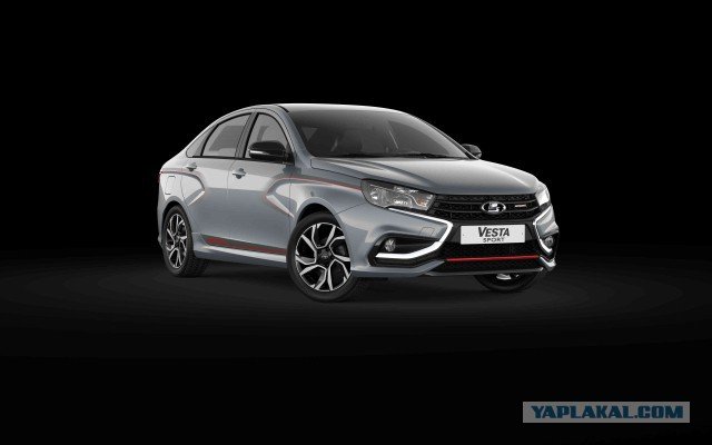 Лада Веста спорт 2022 черный