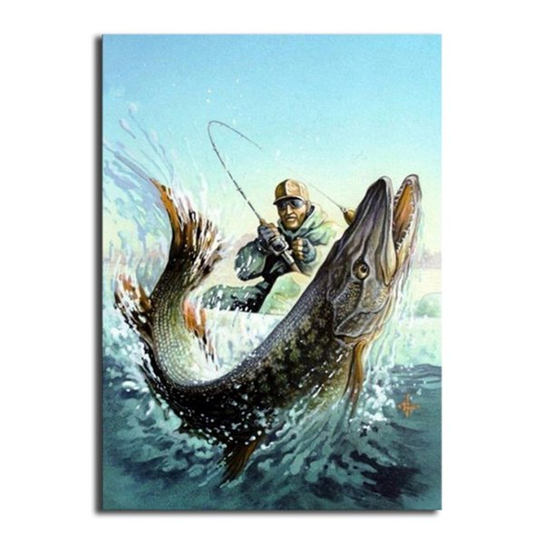 Картина щука Пайк