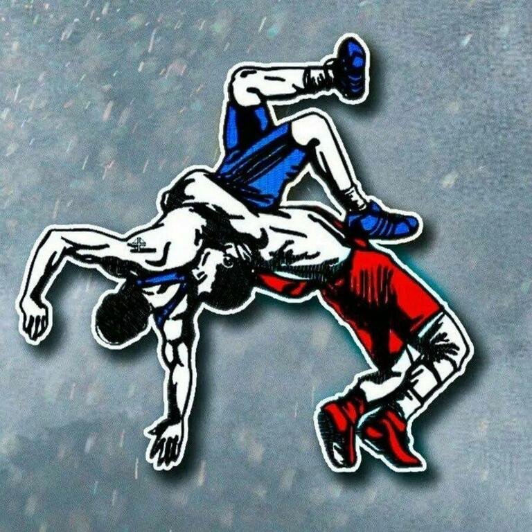 Борьба рисунок