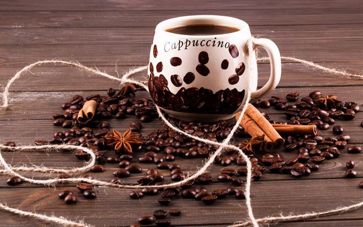 Красивый кофе