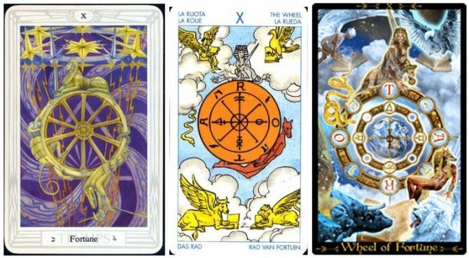 Таро иллюминатов колесо фортуны