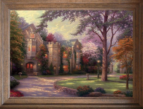 Томас Кинкаде художник сады