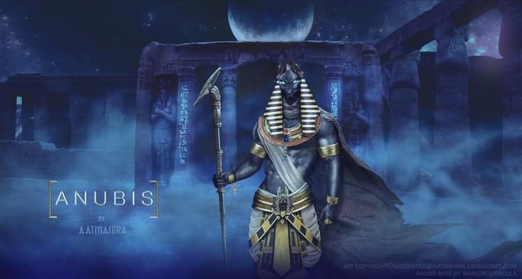 Бог смерти в Египте Анубис