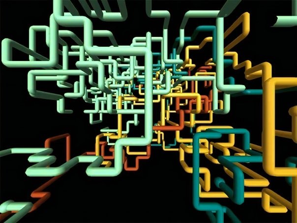 Screensaver трубы