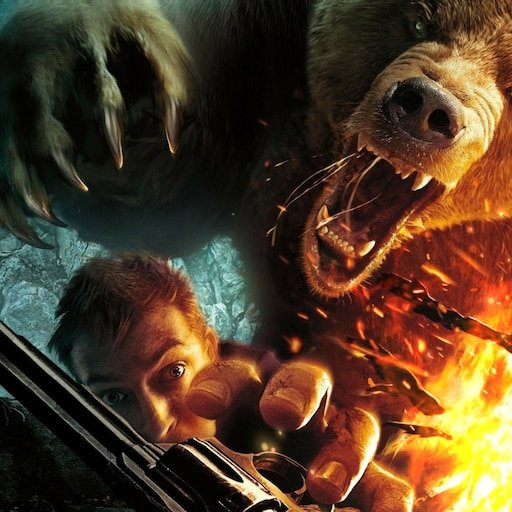 медведь вертикальная