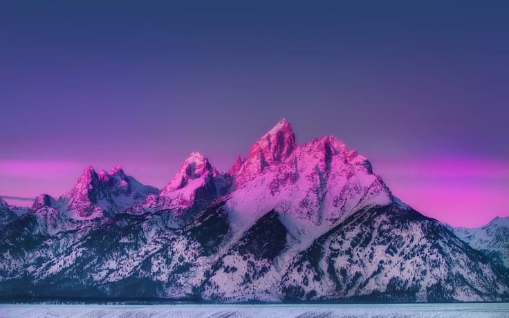 Фиолетовые горы