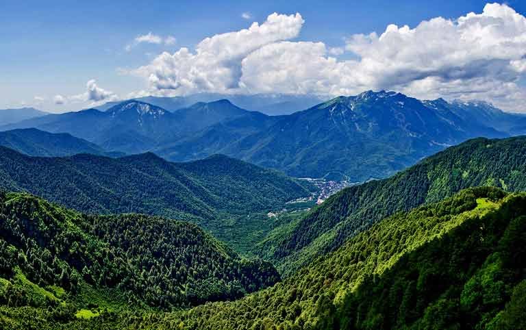 Красная Поляна Сочи природа