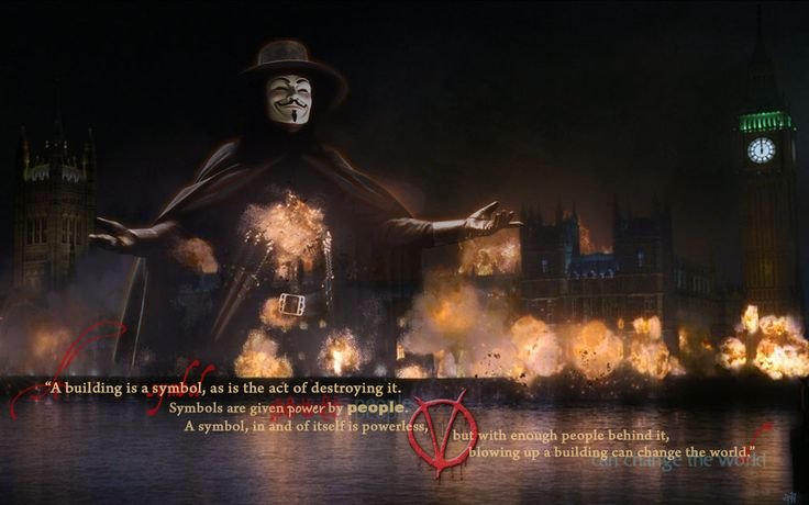 Обои для рабочего стола вендетта