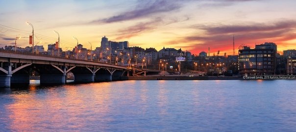Воронеж набережная Чернавский мост