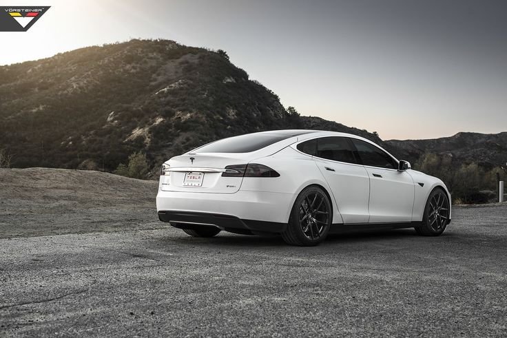 Tesla model s White