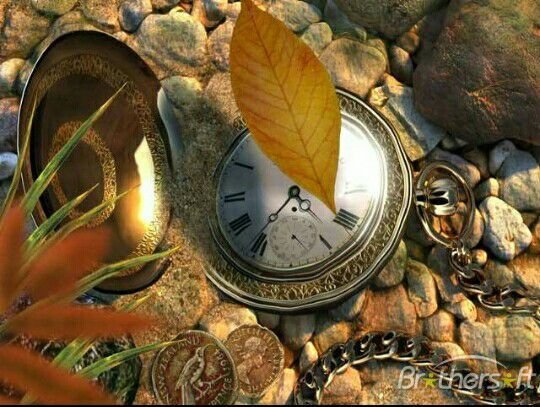 Скринсейвер часы под водой