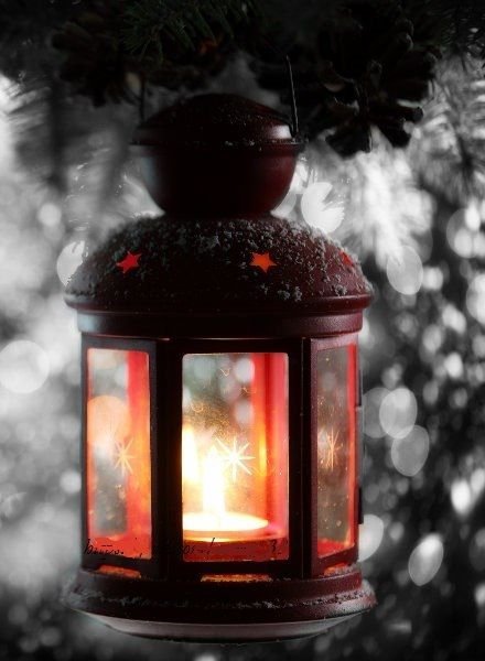 Фонарь новогодний