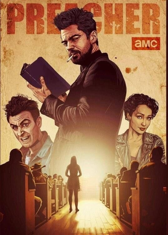 Проповедник сериал обложка