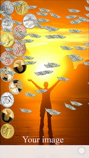 Денежная заставка на телефон