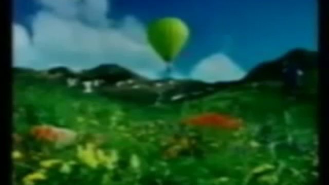 Зеленый воздушный шар НТВ 2004