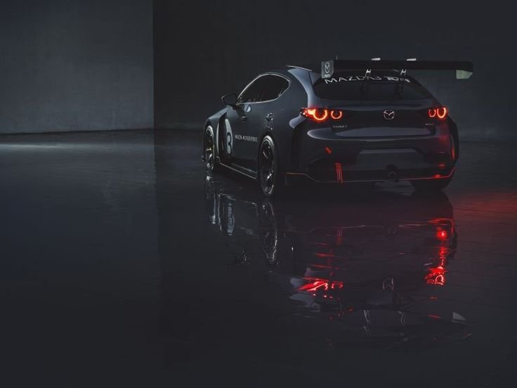 Мазда 3 черная 2020