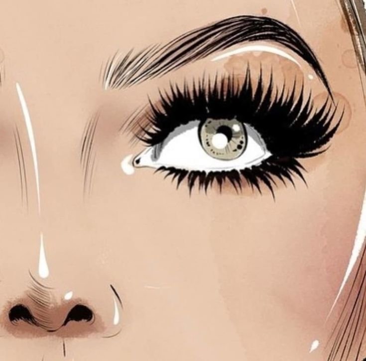 Нарощенные ресницы
