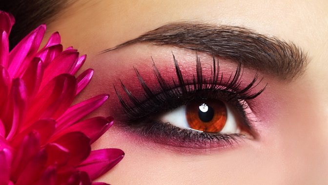 Красивые ресницы