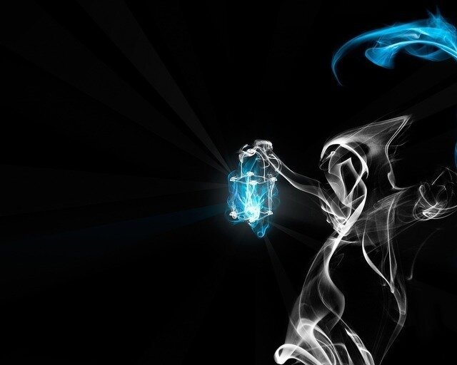 Красивый дым