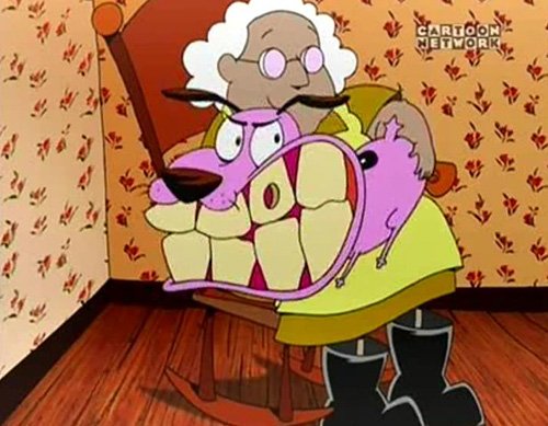 Кураж-трусливый пёс Мюриэл