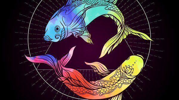 Знак зодиака рыбы рисунок