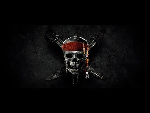 Пиратский флаг пираты Карибского моря