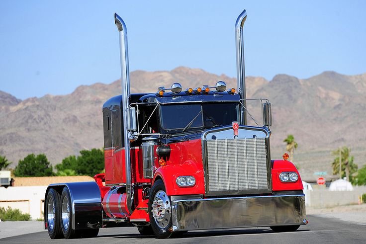 Грузовик Кенворт w900