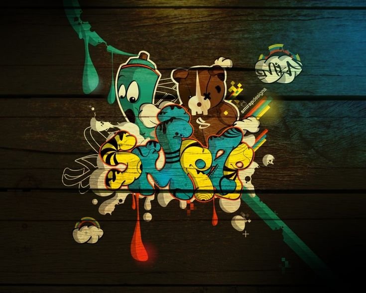 Обои на телефон граффити