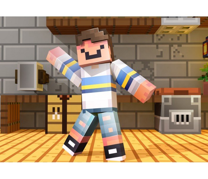 Привьюв стиле МАЙНКРАФТА