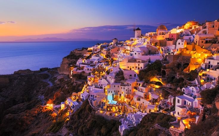 Остров Санторини (Эгейское море, архипелаг Киклады)
