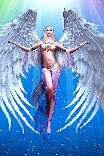 Ангел рисунок красивый