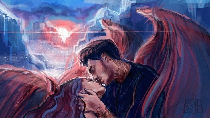 Люцифер и Вики клуб романтики арты