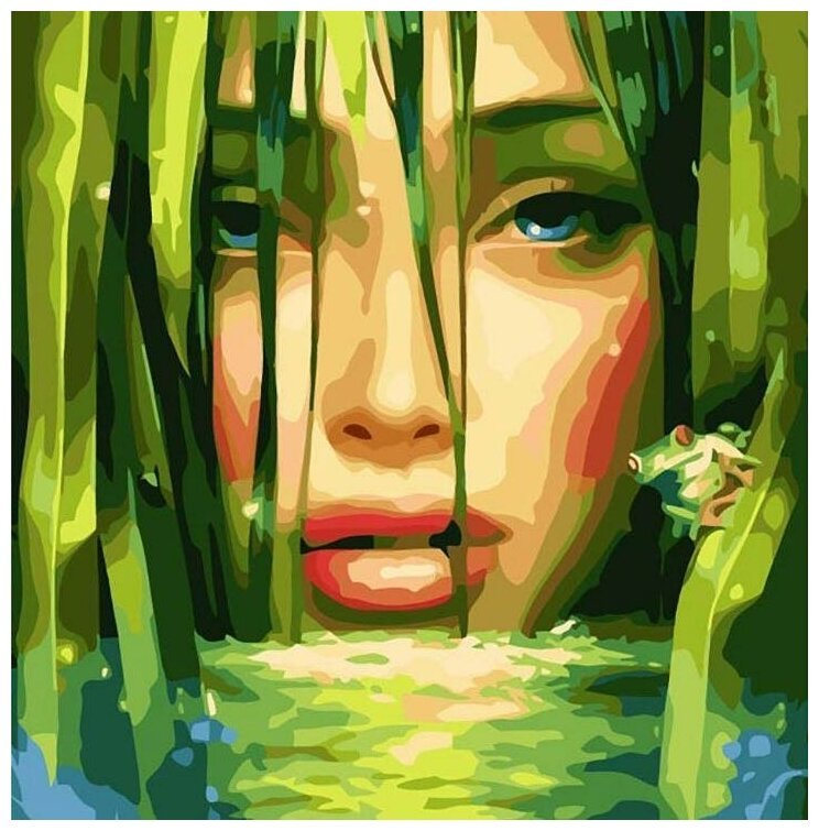 Лицо девушки