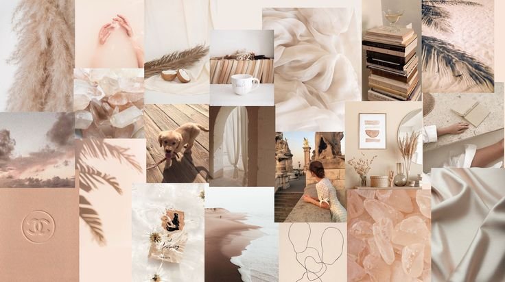 Эстетичный фон для коллажа