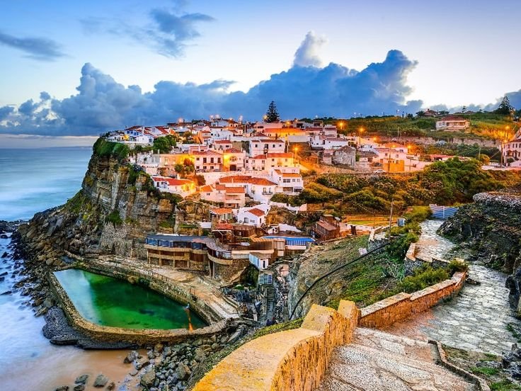 Azenhas do Mar Португалия туризм